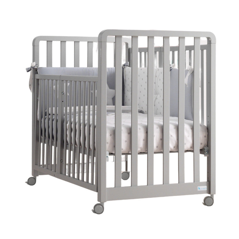 Lettino Glam con Piumone Classico - Grigio