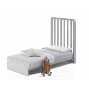 Lettino Glam con Piumone Classico - Bianco/Naturale - 10