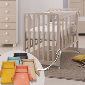 Lettino Glam Avana con Piumone Glammy