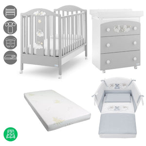 Cameretta Completa Starlette Grigio