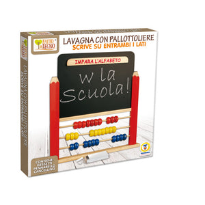 Lavagna In Legno Con Pallottoliere - 2