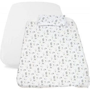 Set per Culla Next2Me Forever 3 pz Grey - 2