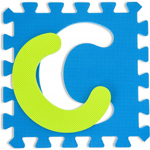Tappeto Puzzle Lettere - 5 Tessere - 3