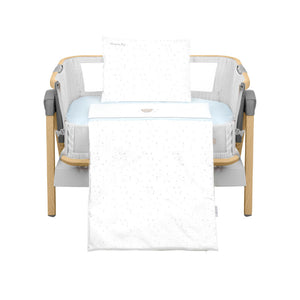 Set Tessile per Culla da 3 Pezzi - Dream Big Blue