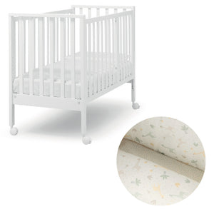 Lettino Completo Erbesi Evolution - Bianco - Giraffe