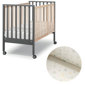 Lettino Completo Erbesi Evolution - Titanio - Giraffe