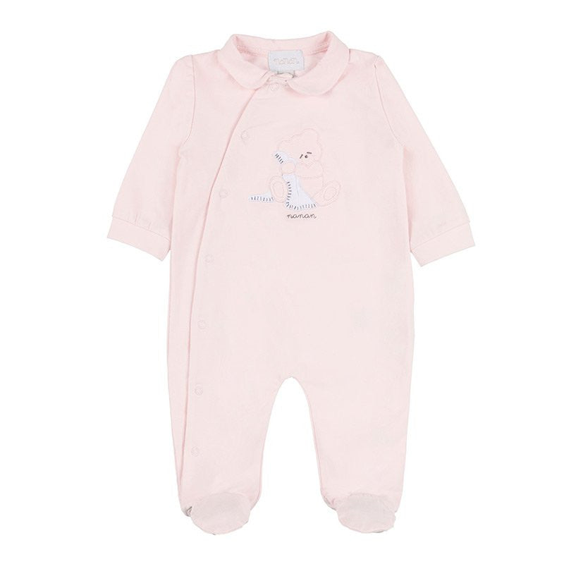 Tutina Nanan Rosa Aperta Davanti con Tato - 1 Mese