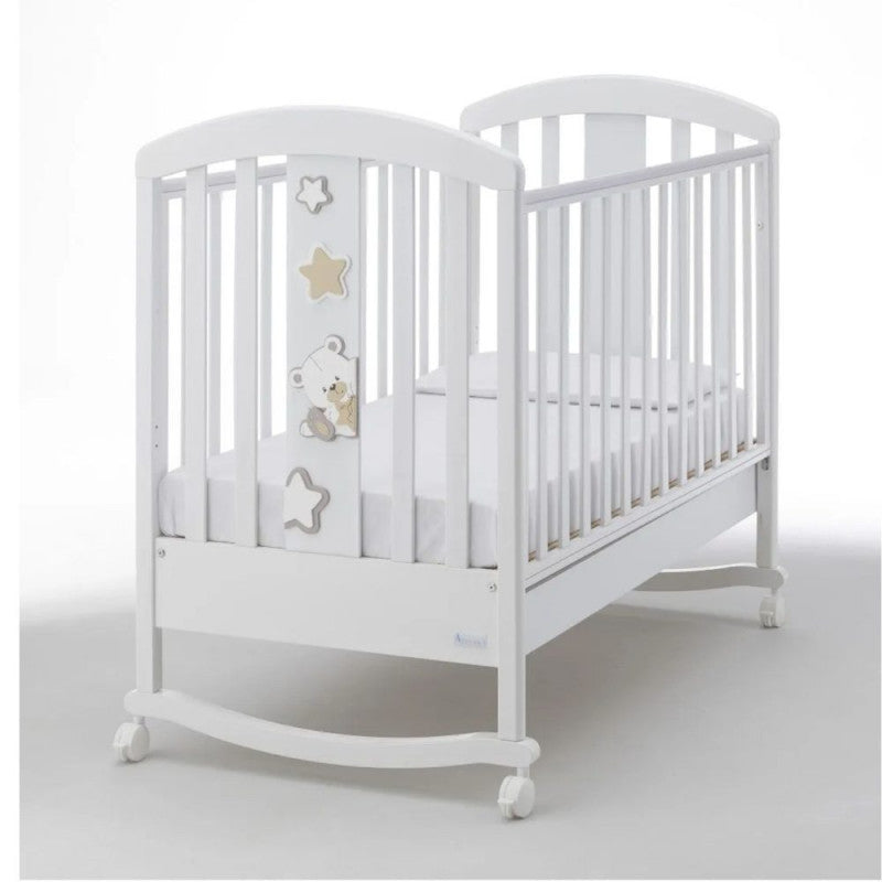 Lettino Dido Mini Bianco Avana