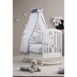 Lettino Dido Mini Bianco Grigio