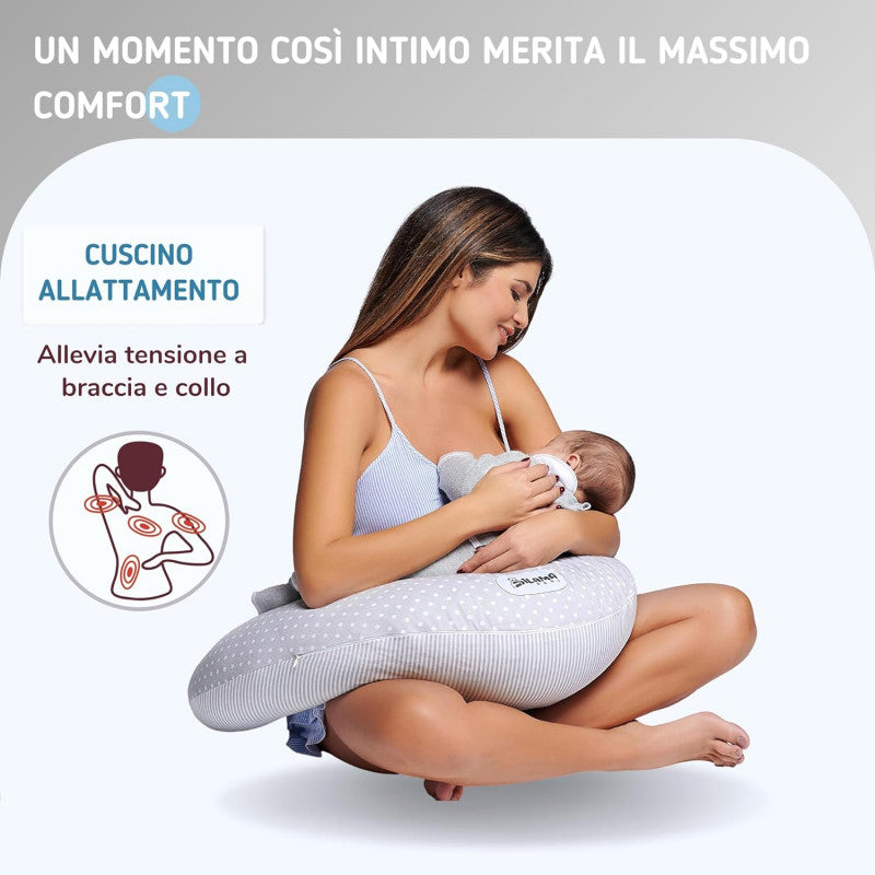 Cuscino Gravidanza e Allattamento Memo 9 in 1 - 4