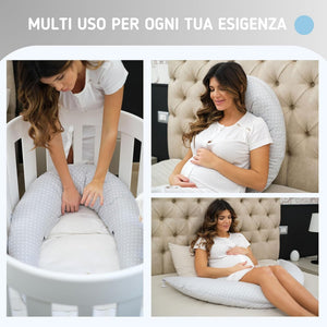 Cuscino Gravidanza e Allattamento Memo 9 in 1 - 2