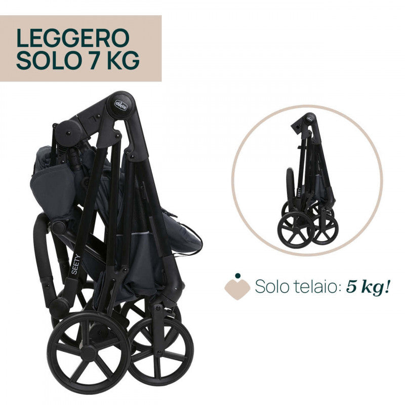 Trio Chicco Seety Etna Black I-Size - 10