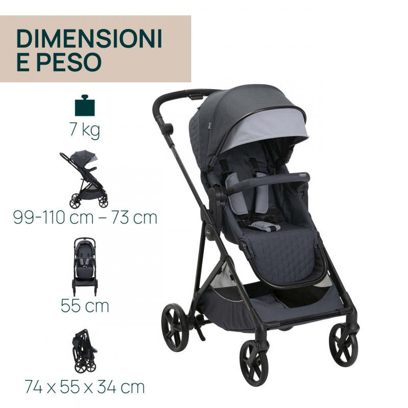 Trio Chicco Seety Etna Black I-Size - 11