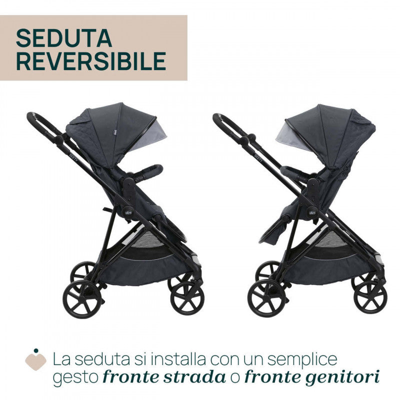 Trio Chicco Seety Etna Black I-Size - 12