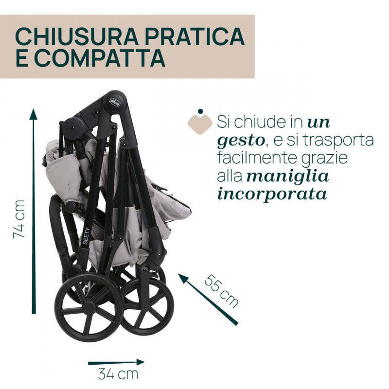 Trio Chicco Seety Florence Beige I-Size - 4