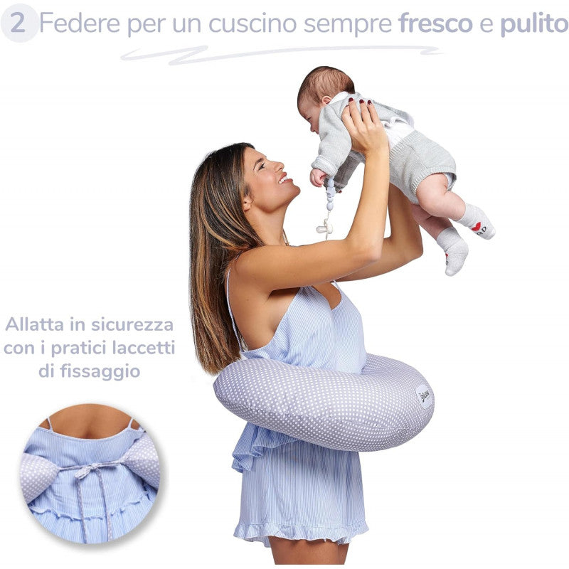 Cuscino Allattamento MiniMemo Completo di 2 Federe - 3