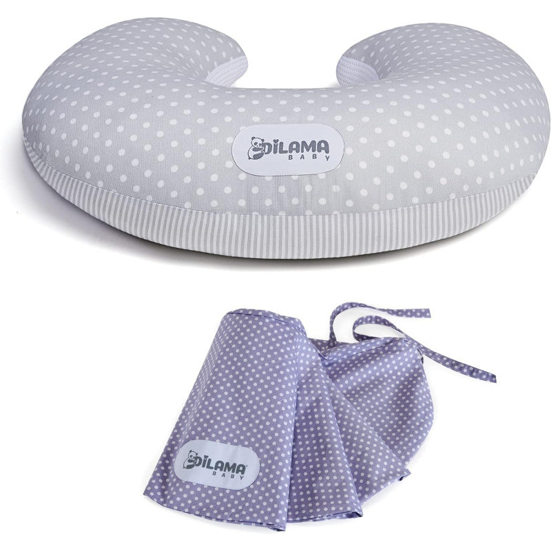 Cuscino Allattamento MiniMemo Completo di 2 Federe