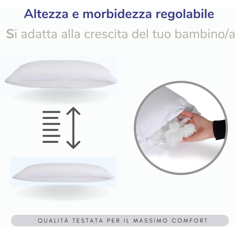 Cuscino Lettino Bambino con Altezza Regolabile Tender - 2