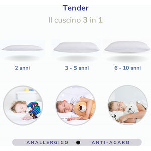 Cuscino Lettino Bambino con Altezza Regolabile Tender - 4