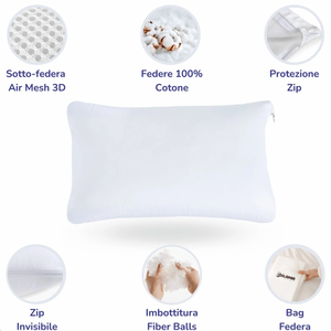 Cuscino Per Bambino Con Federe Antisoffoco Tender Plus - 4