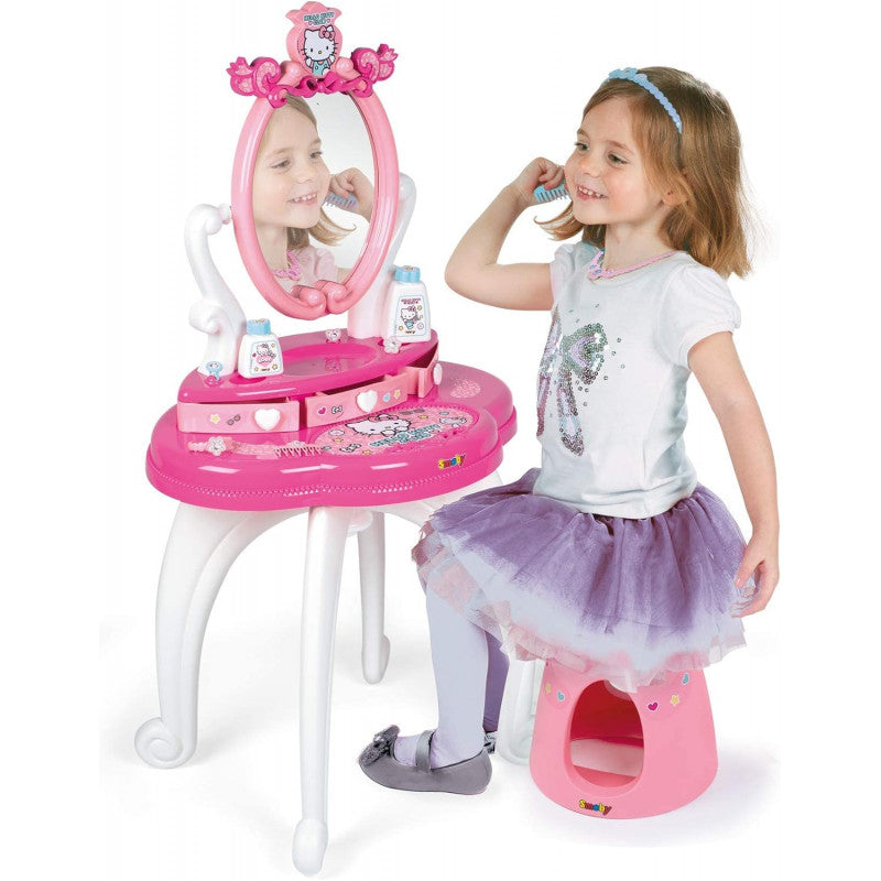 Specchiera con Sgabello Hello Kitty Con Accessori - 2