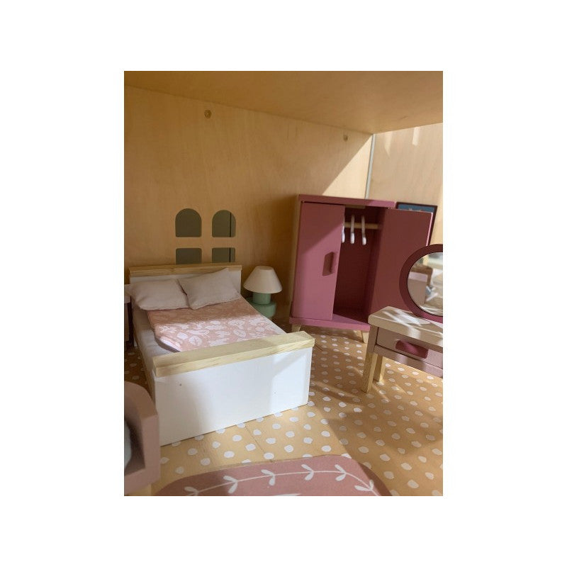 Tender Leaf Toys Dolls Bedroom Furniture Set - 3