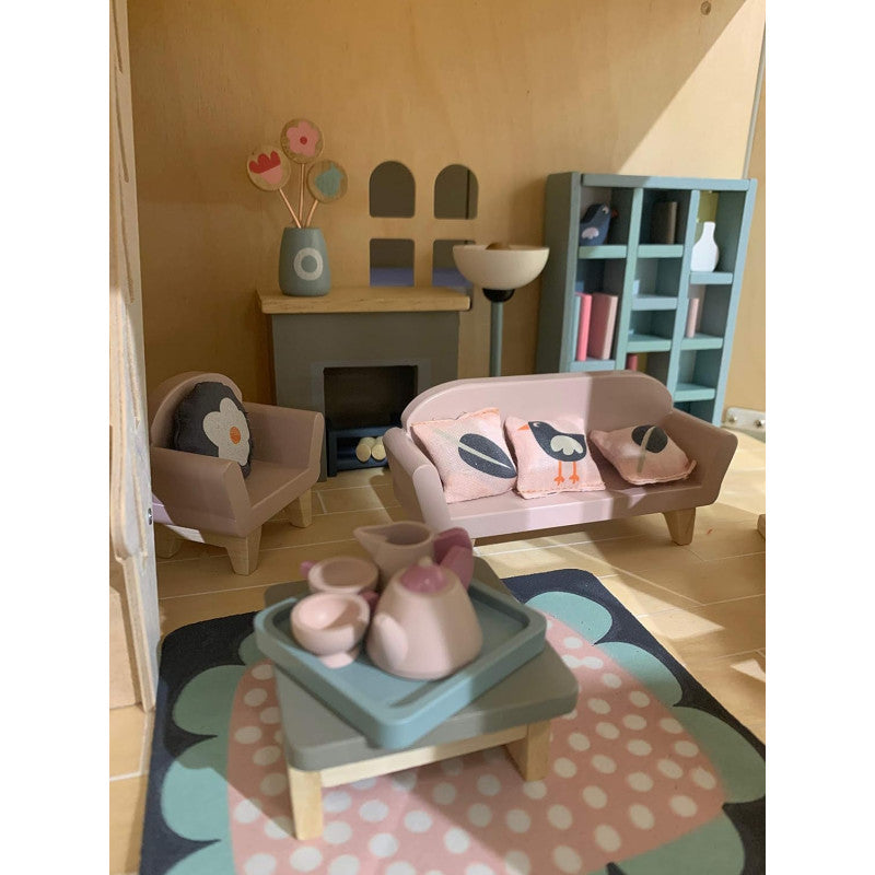 Mobili per salotto della casa delle bambole - 4