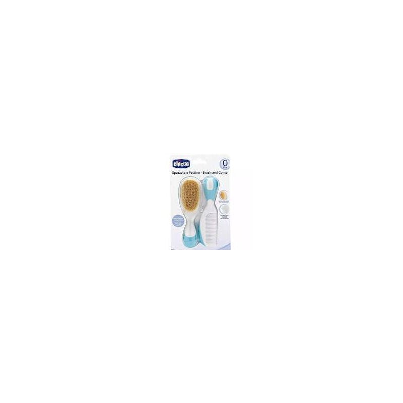 Spazzola e Pettine Azzurro Chicco - 2