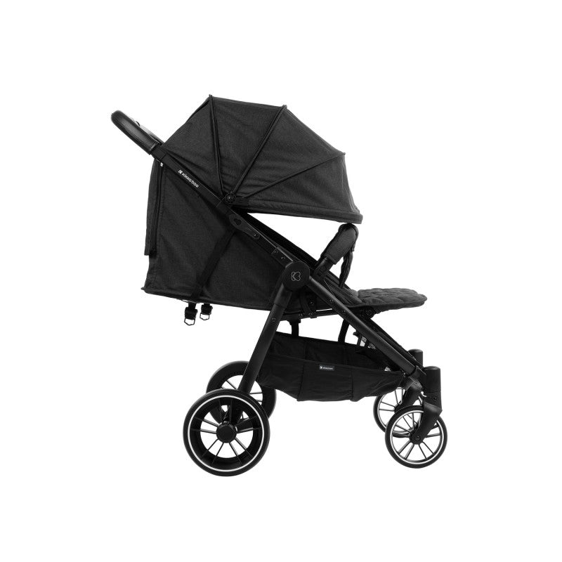 Passeggino Gemellare Happy 2 Dark Grey - 5