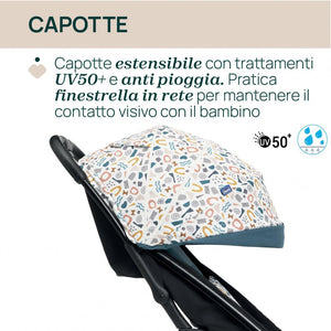 Passeggino Chicco Glee JoyFul Teal - 5