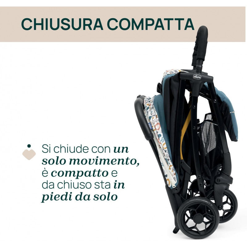 Passeggino Chicco Glee JoyFul Teal - 6