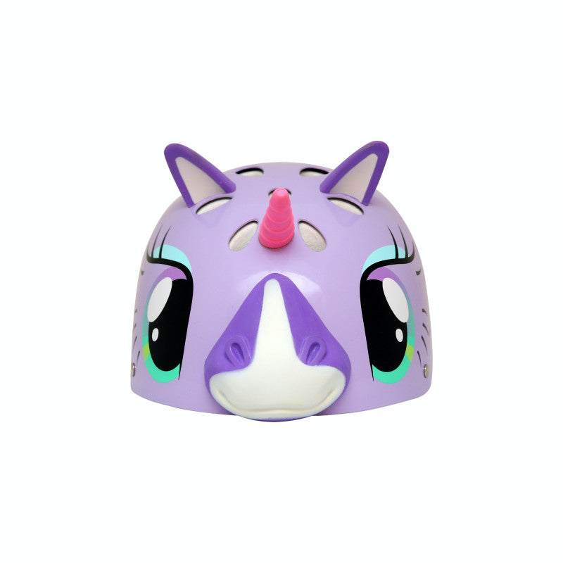 Casco Per Bambini In 3D Unicorno Magico Viola - 2