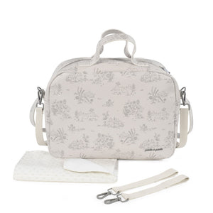 Borsa Cambio Pasito a Pasito - Toile de Jouy Cream