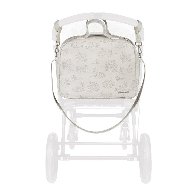 Borsa Cambio Pasito a Pasito - Toile de Jouy Cream - 10
