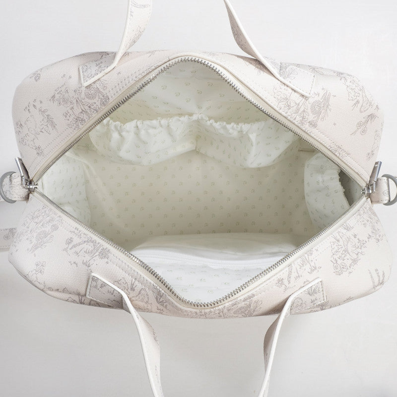Borsa Cambio Pasito a Pasito - Toile de Jouy Cream - 12