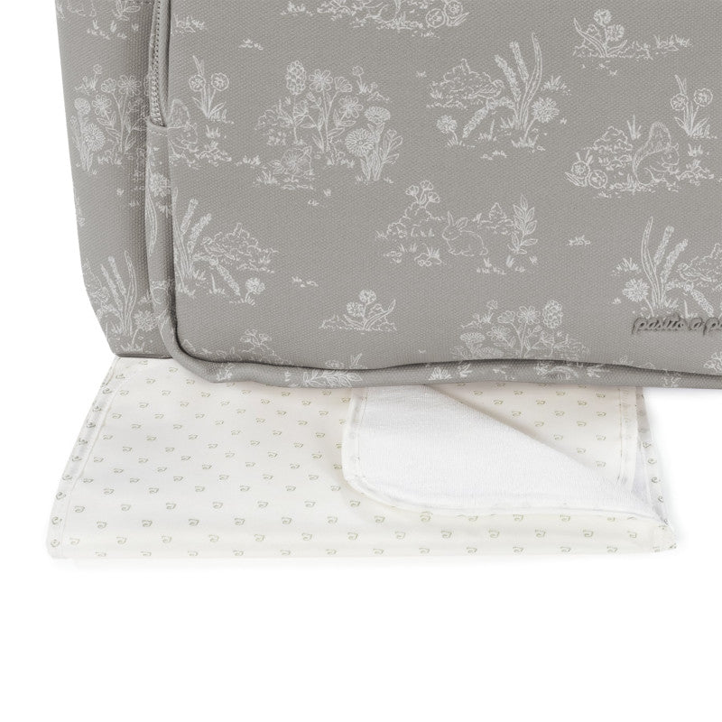 Zaino Mamma Toile de Jouy Forest - Pasito a Pasito - 2
