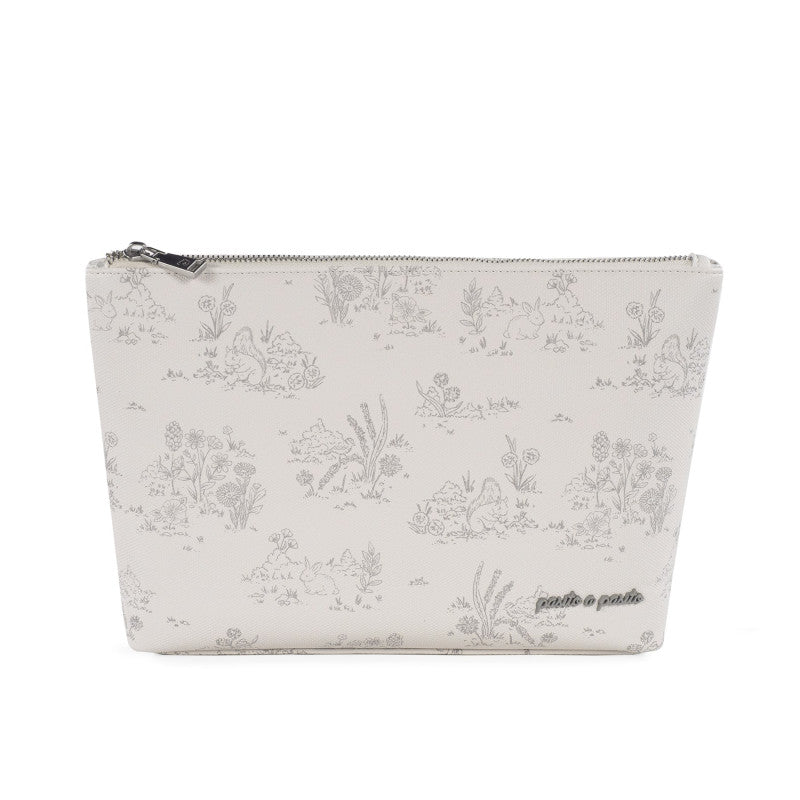 Pasito a Pasito Beauty Case Toile de Jouy - Cream