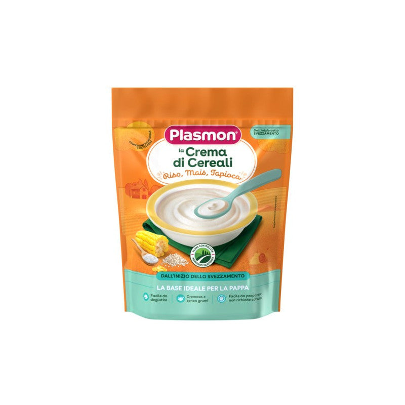 Crema di Riso, Mais e Tapioca Plasmon