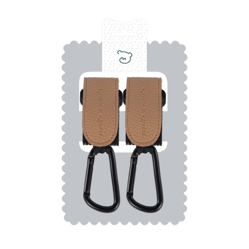 Set di 2 Ganci per Passeggino - Pasito a Pasito Icon Caramel - 3
