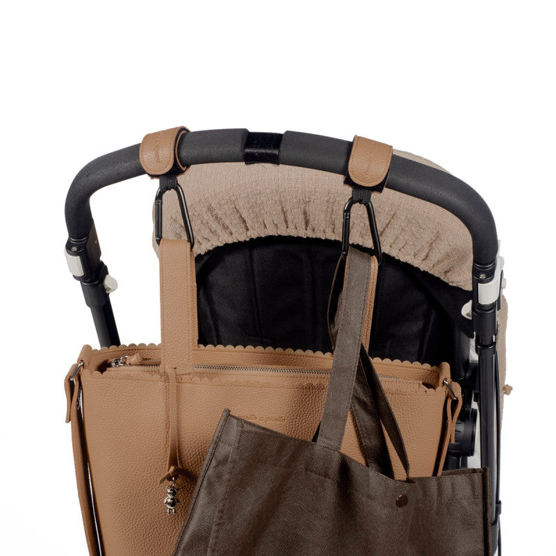 Set di 2 Ganci per Passeggino - Pasito a Pasito Icon Caramel - 4