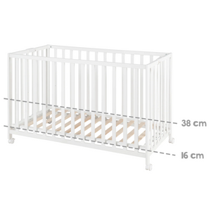 Lettino pieghevole Fold Up - Bianco - 6