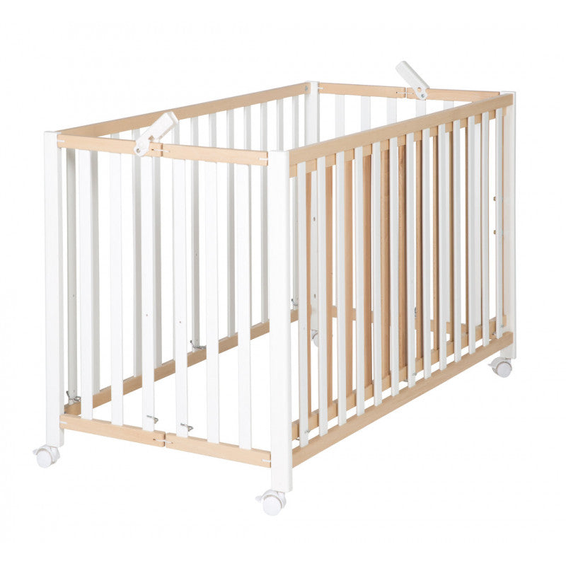 Lettino pieghevole Fold Up - Bianco Naturale