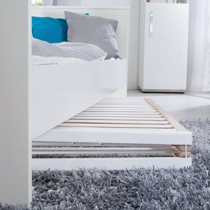 Lettino pieghevole Fold Up - Bianco Naturale - 6