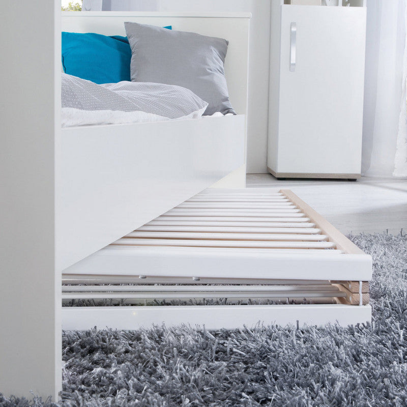 Lettino pieghevole Fold Up - Bianco Naturale - 6