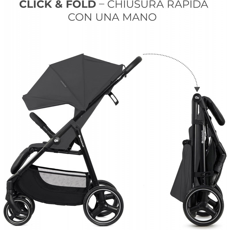 Passeggino Kinderkraft Trig Granite Grey - 6