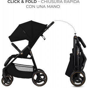 Passeggino Kinderkraft Trig Onyx Black - 4