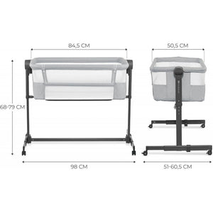 Culla Co-Sleeping Neste Up Light Grey - 5