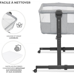 Culla Co-Sleeping Neste Up Light Grey - 6
