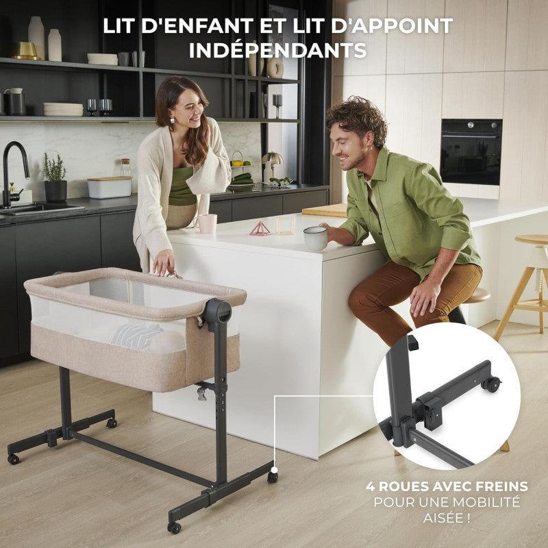 Culla Co-Sleeping Neste Up Light Grey - 10