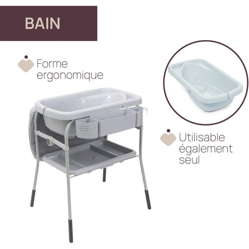 Fasciatoio Chicco Cuddle & Bubble Grey - 11